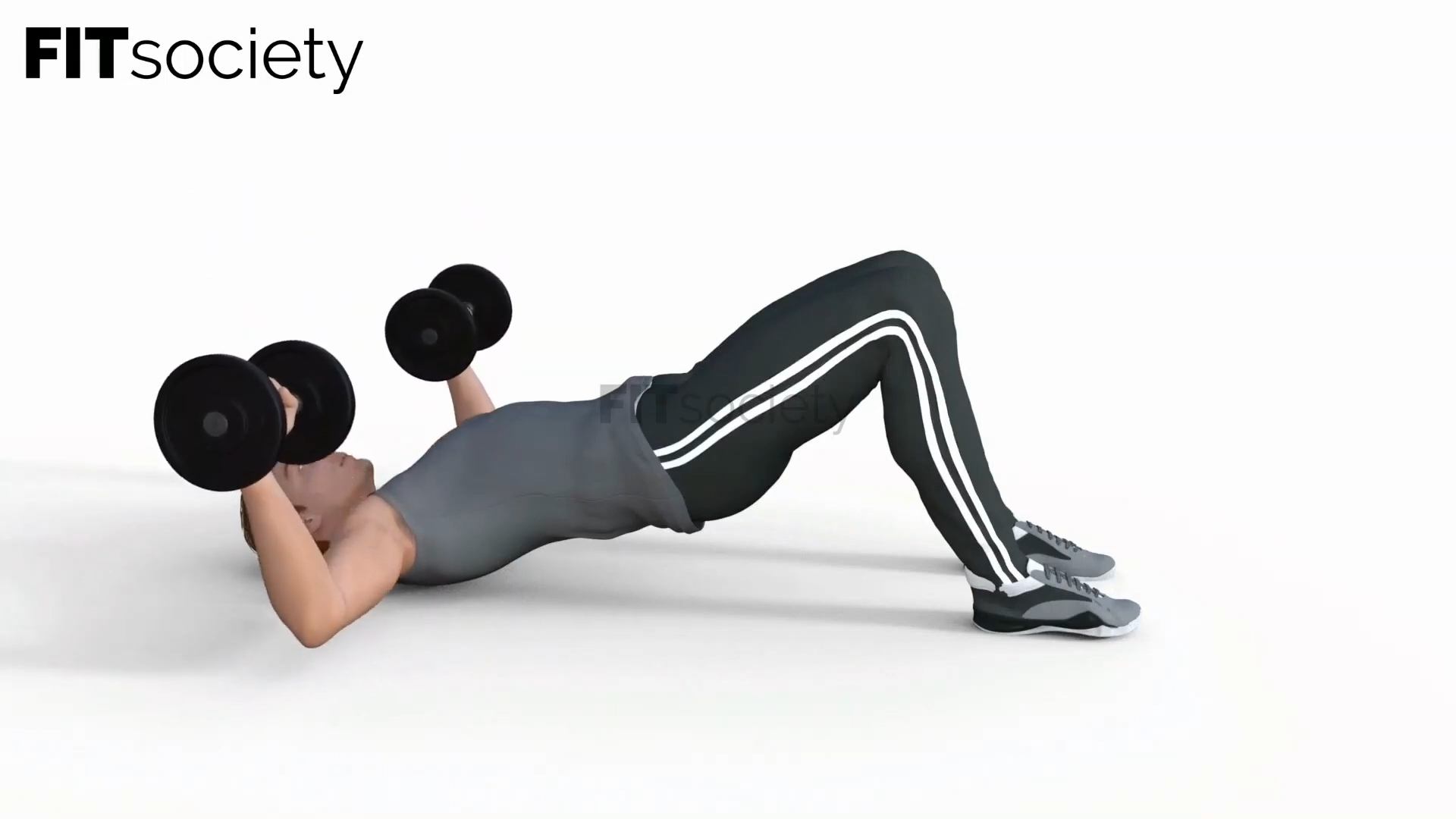 Bridge Dumbbell Press
