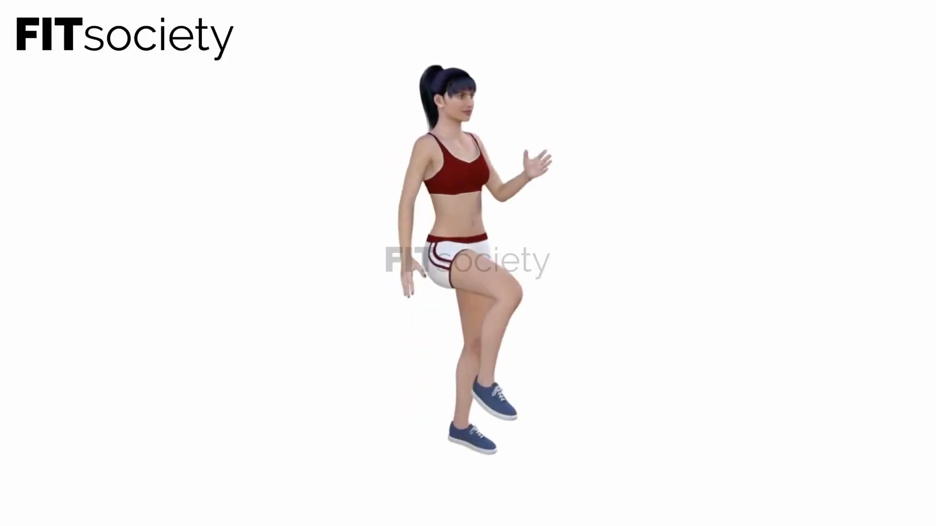 High Knees Running