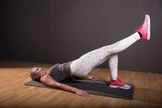 Einbeinige Glute Bridge