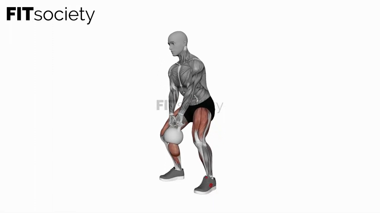 Sumo-Kreuzheben mit Kettlebell