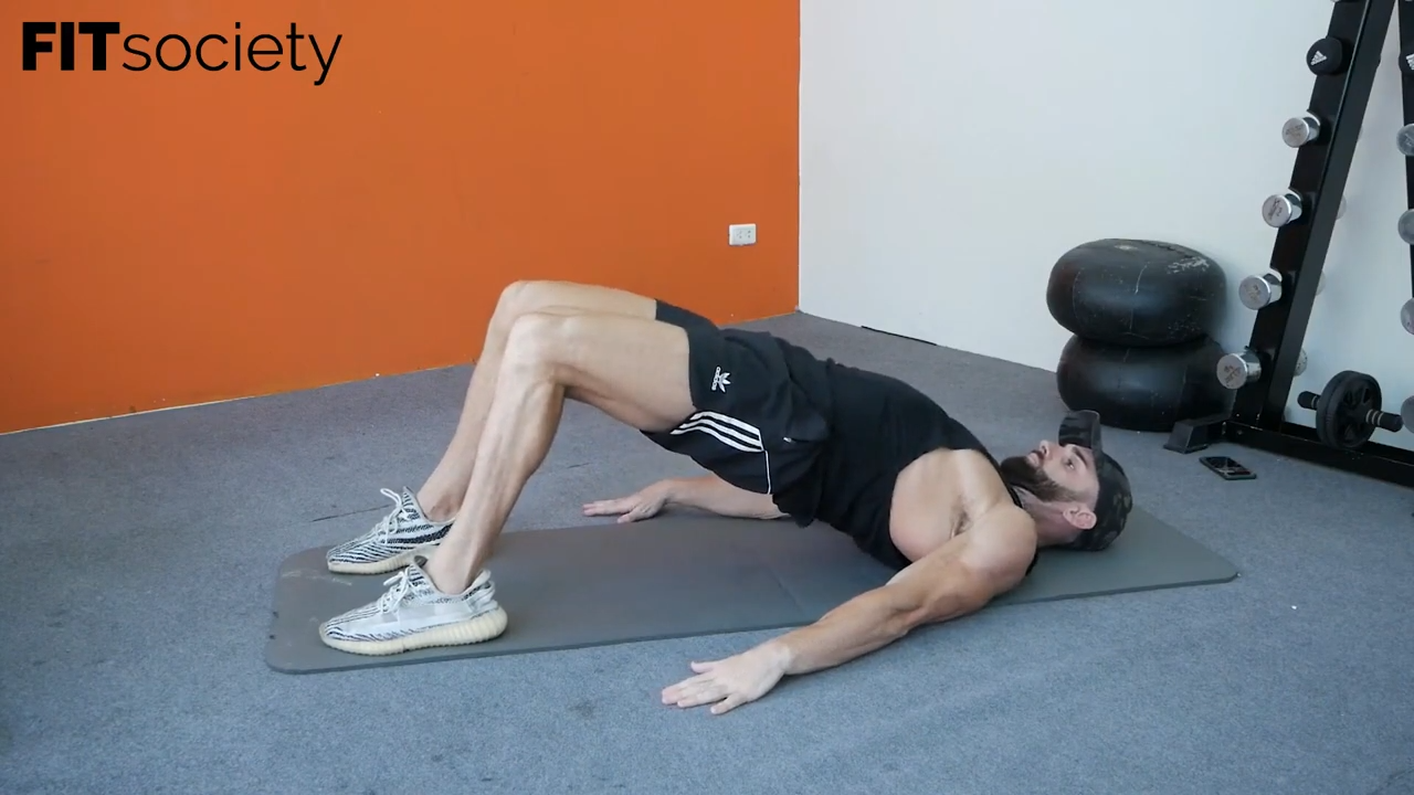 Hip Thrusts en el suelo