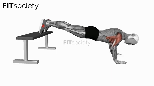 Decline Push Up