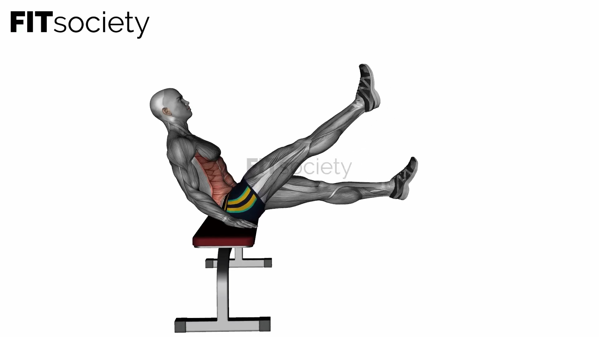 Seated Flutter Kicks