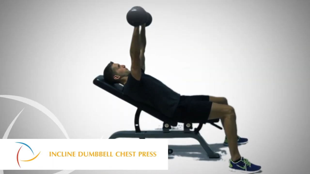 Incline Dumbbell Chest Press