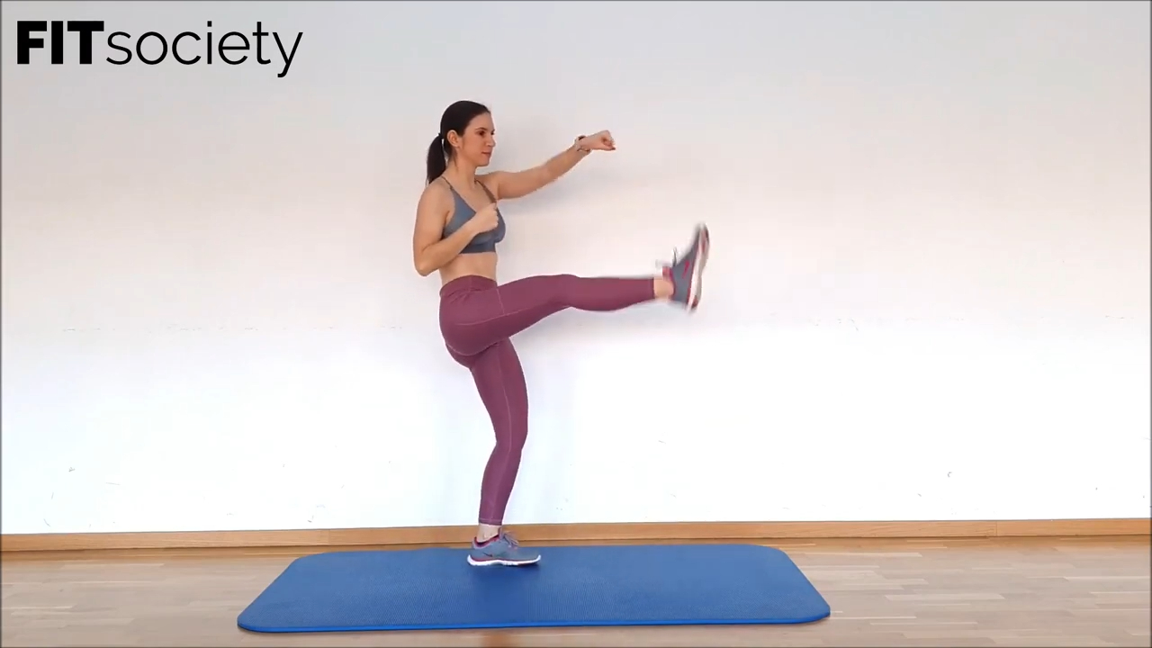 Boxing + Front Kick