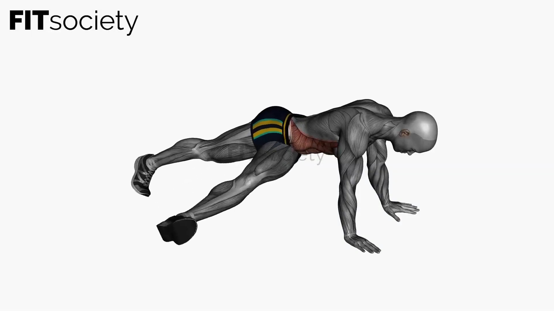 Plank Cross Knee Drive
