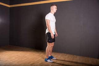 In-Out Squat Jump