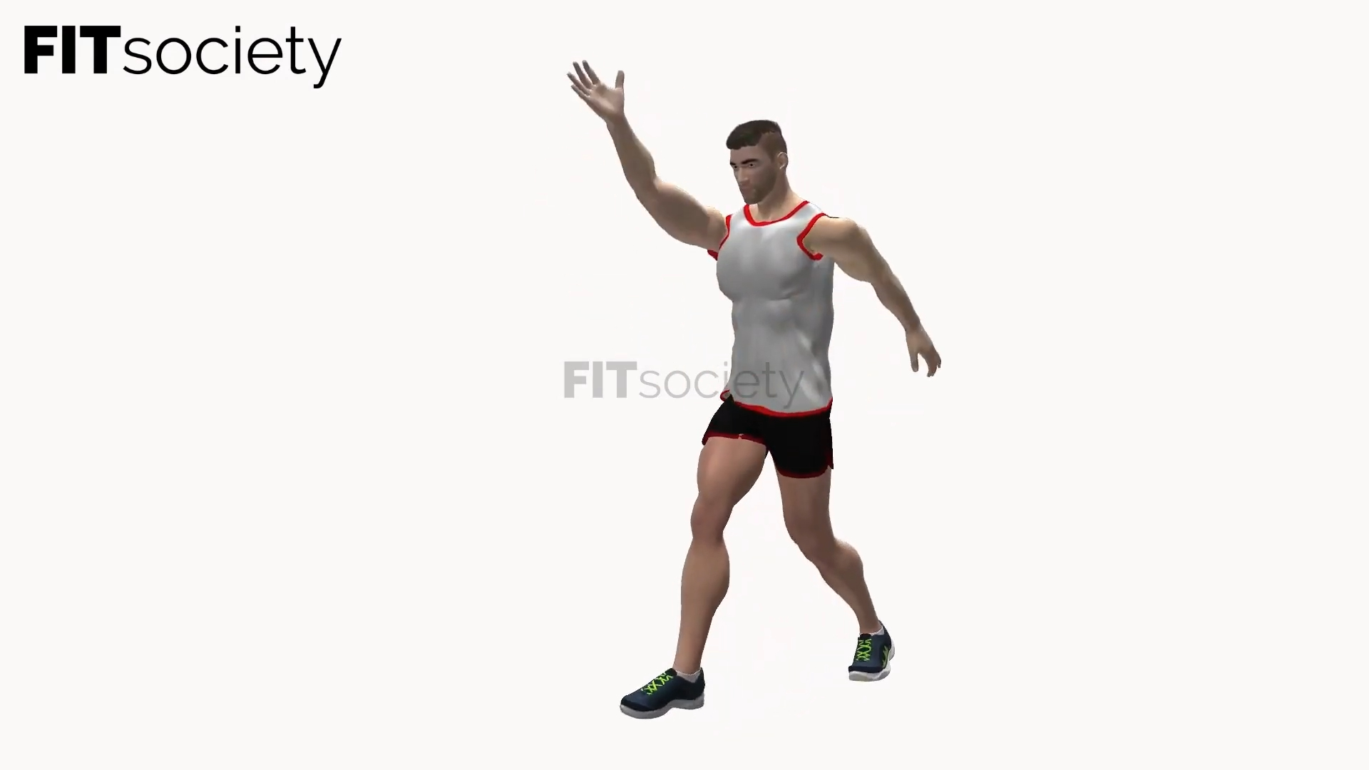 Jumping jacks de esquiador