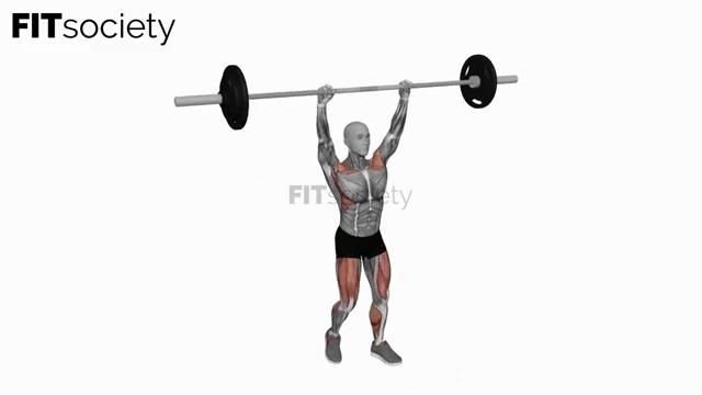 Barbell Split Jerk