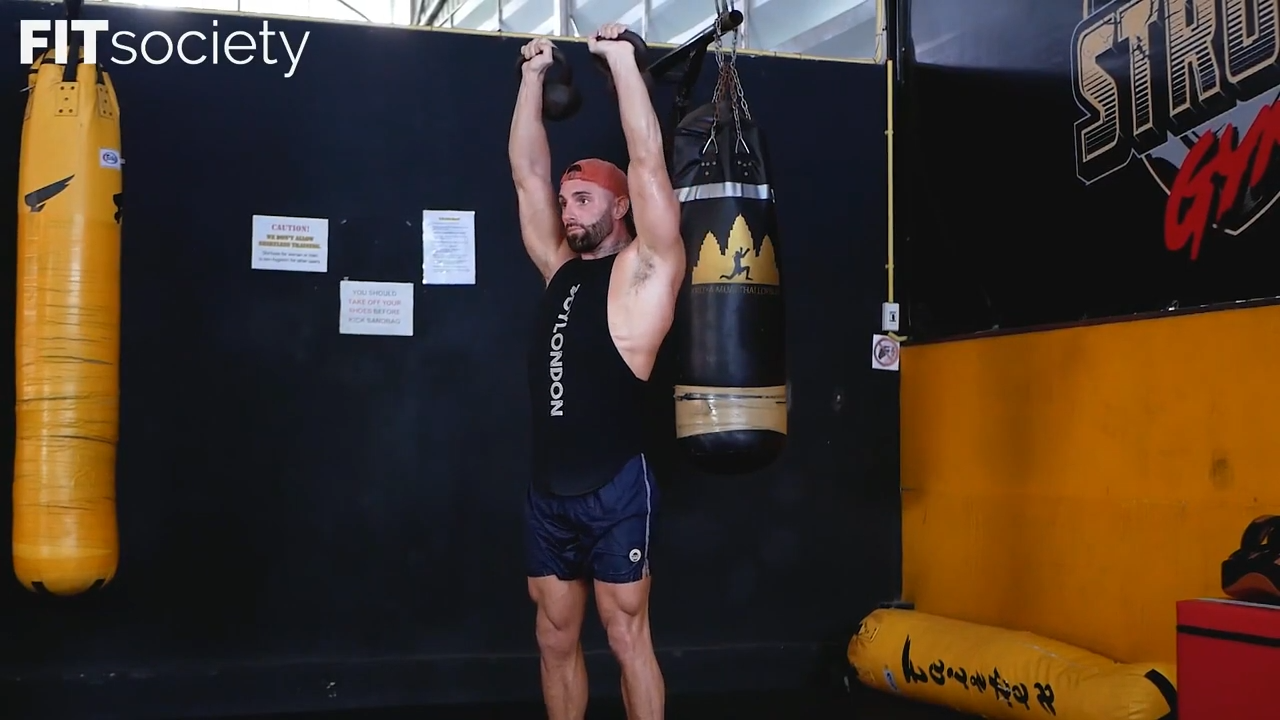Kettlebell Shoulder Press