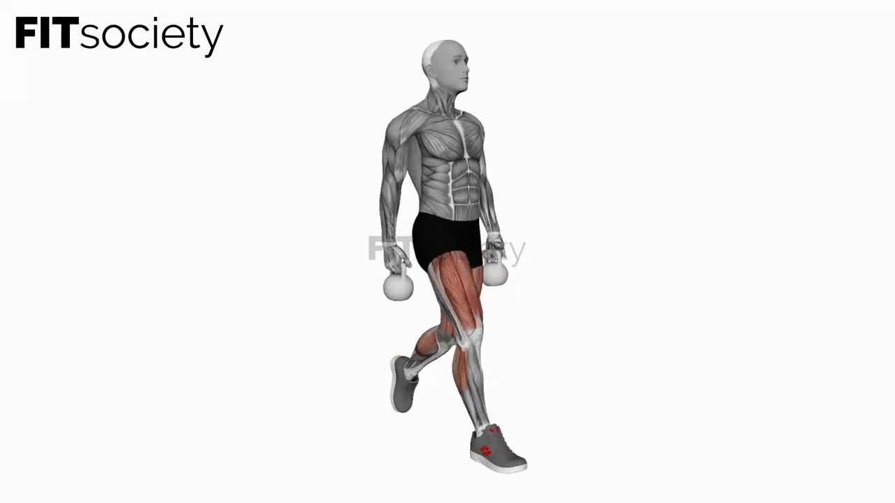 Kettlebell Split Squat