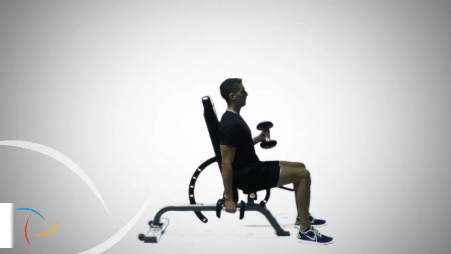 Seated Biceps Dumbbell Curl