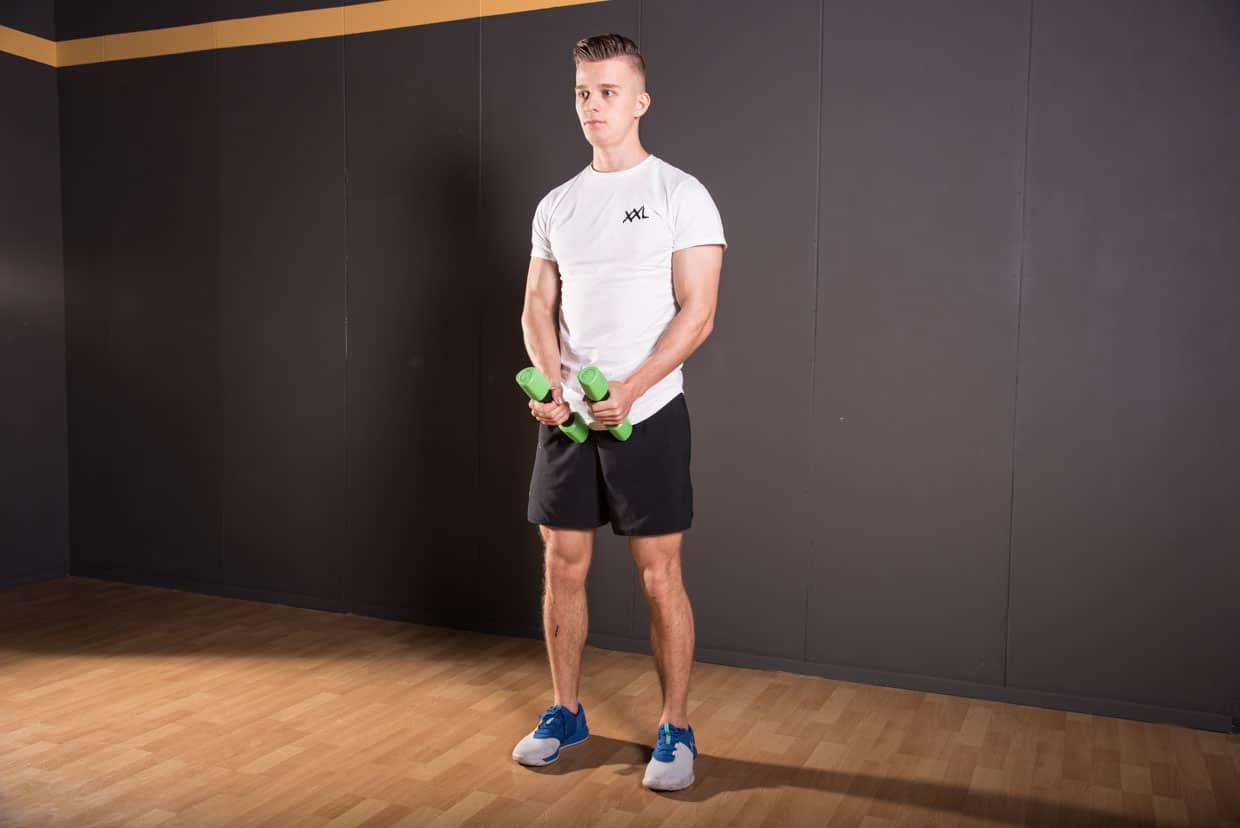Jumping Jack Dumbbell Press