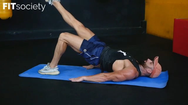 Extension de hanche sur une jambe