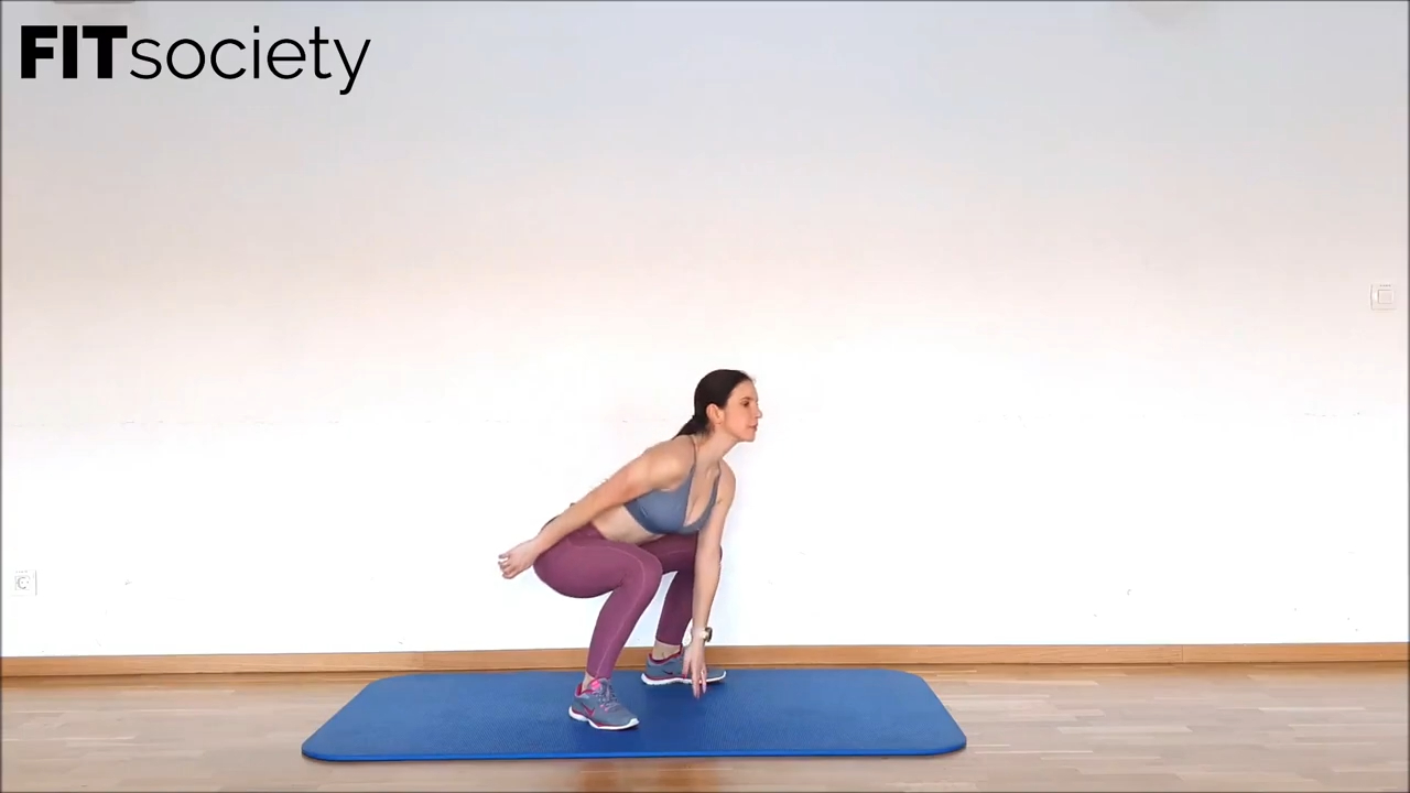 In And Out Squat Jump