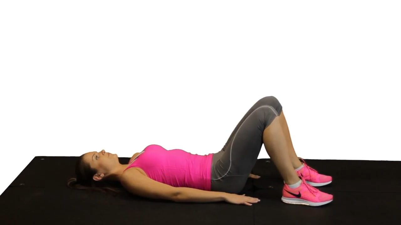 One Leg Glute Bridge