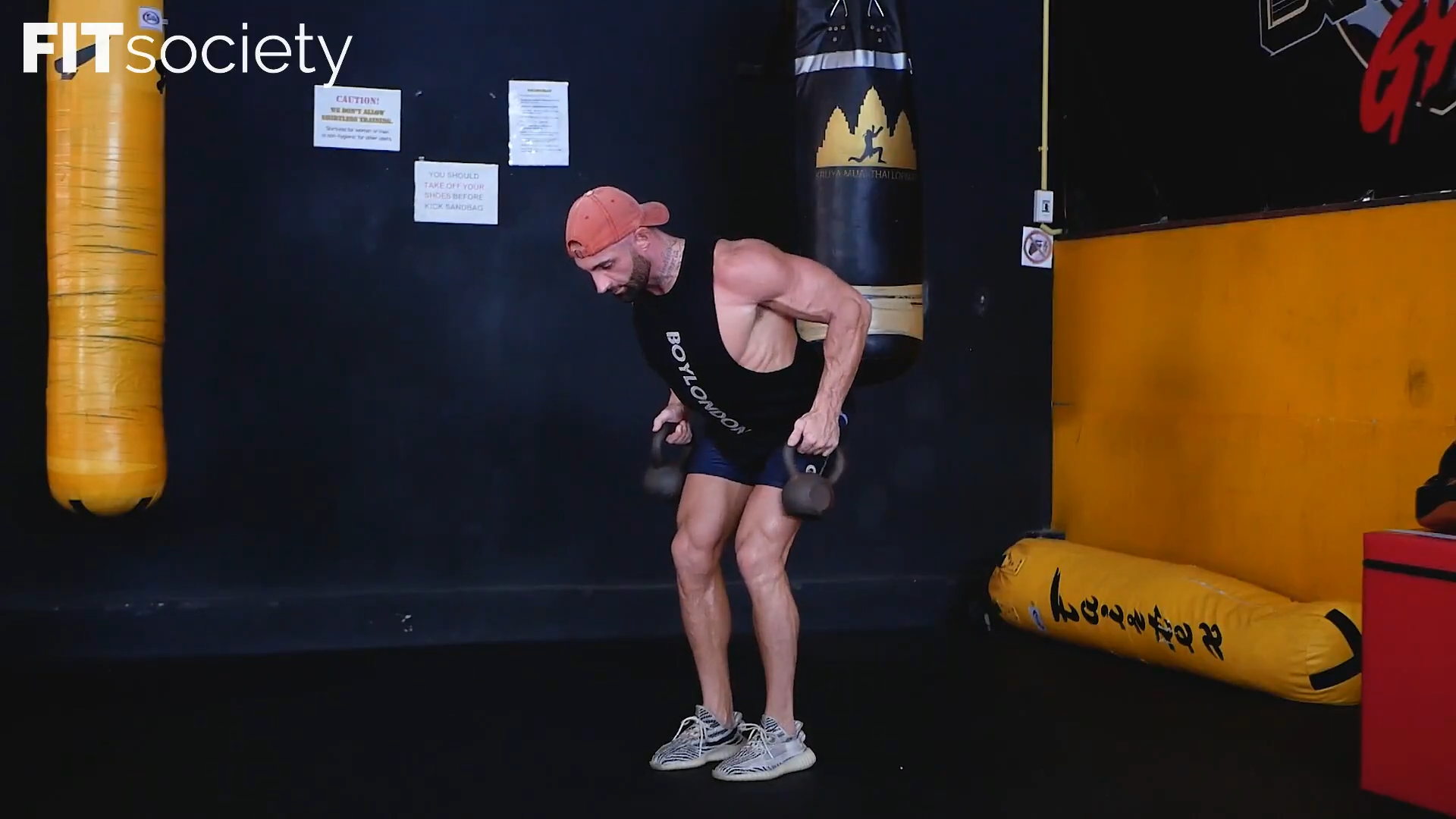 Kettlebell Bent Over Row