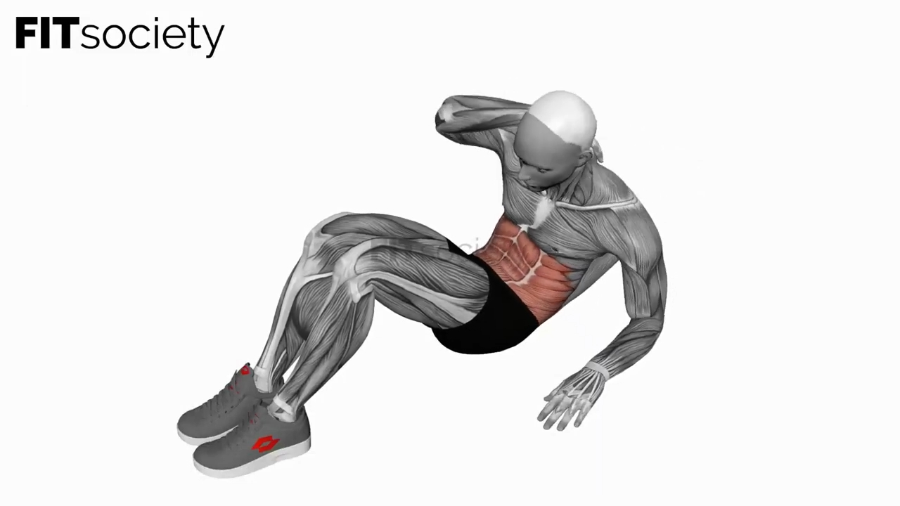 Alternate Oblique Crunch