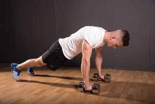 Dumbbel push up
