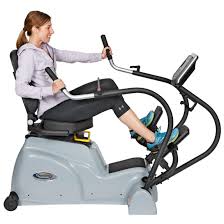 Bicicleta elíptica reclinada con stepper