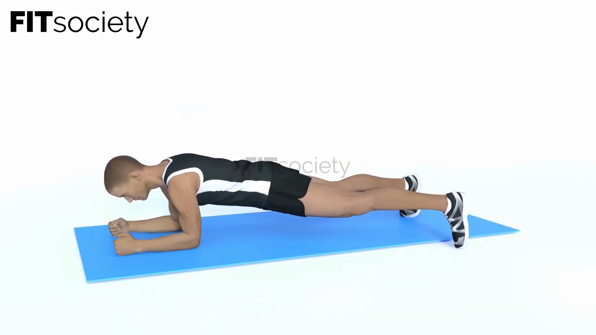 Plank Toe Taps to the Side (Side POV)