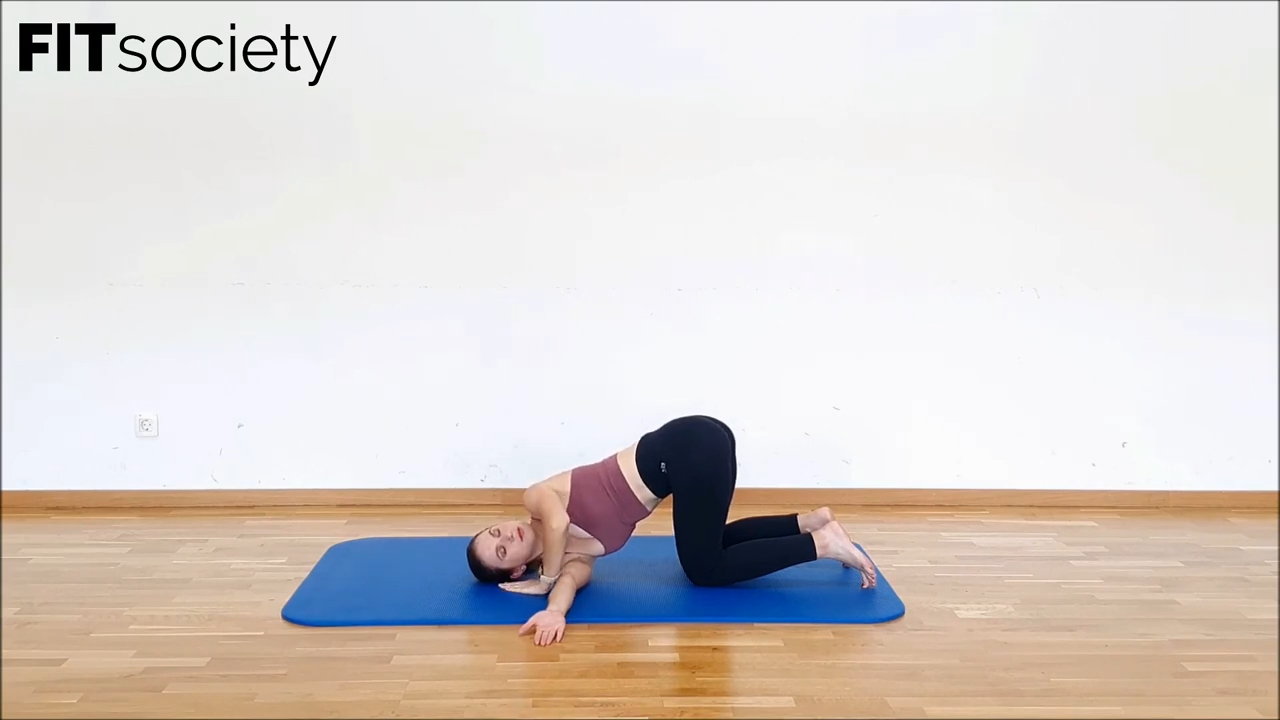 Side Shoulder Stretch With Chest Opener