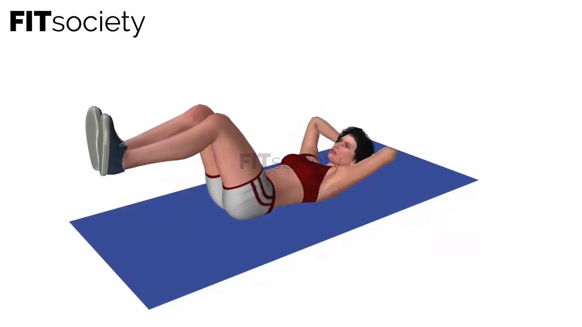 Crunch With Feet Up