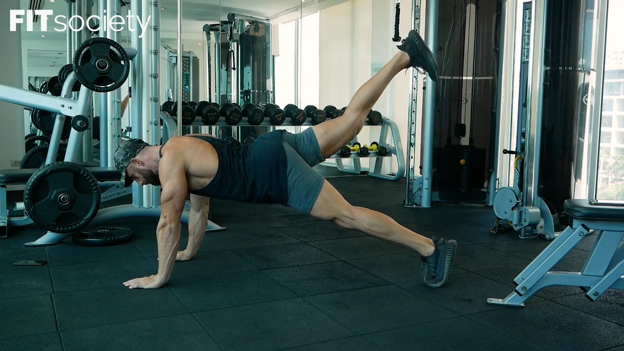 Plank Leg Lifts
