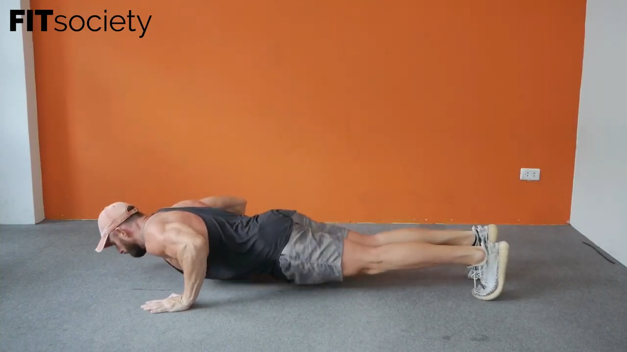 Flexiones con palmada