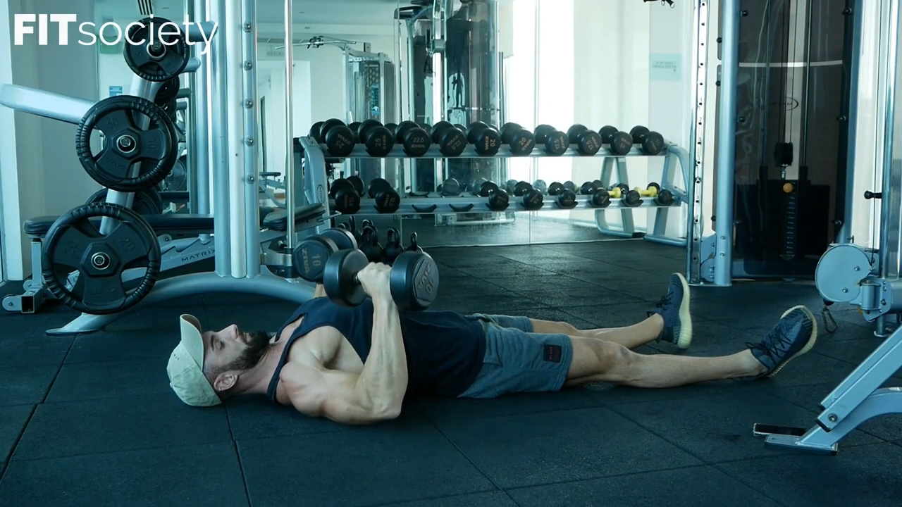 Dumbbell Floor Press