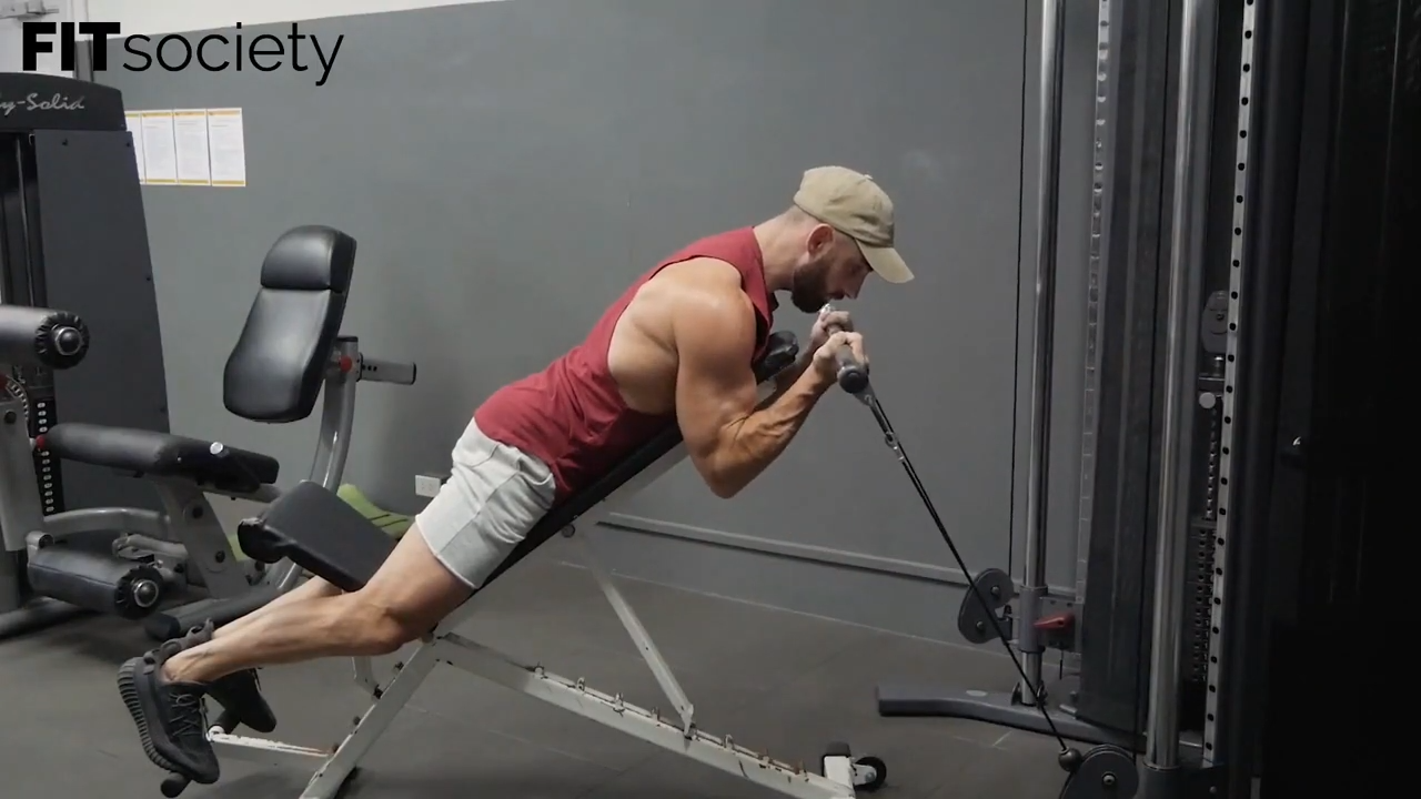 Spider Bicep Cable Curls