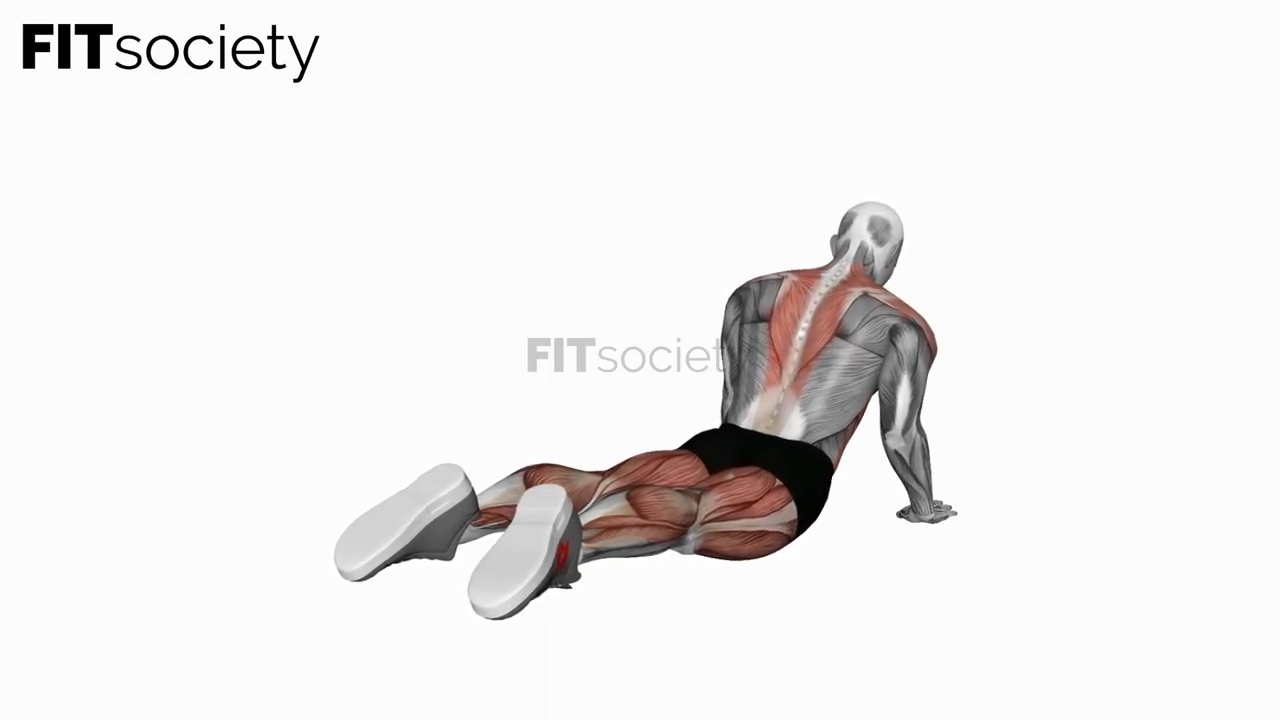 Estiramiento lateral de abdominales en cobra