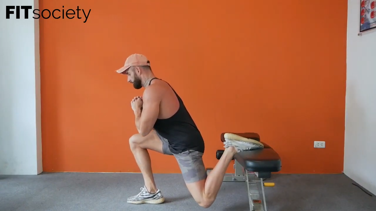 Explosive Bulgarian Split Jumps