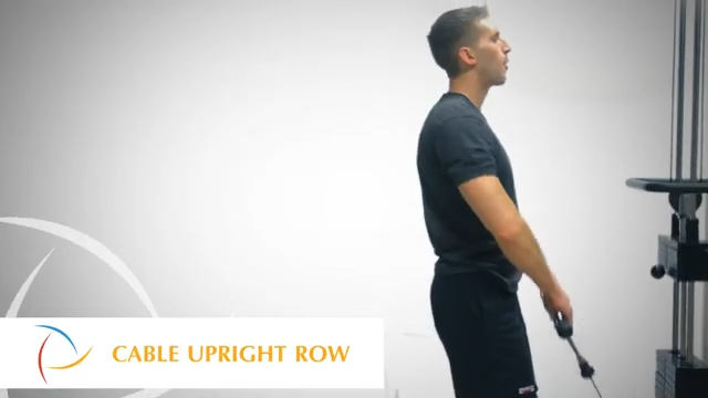 Cable Upright Row