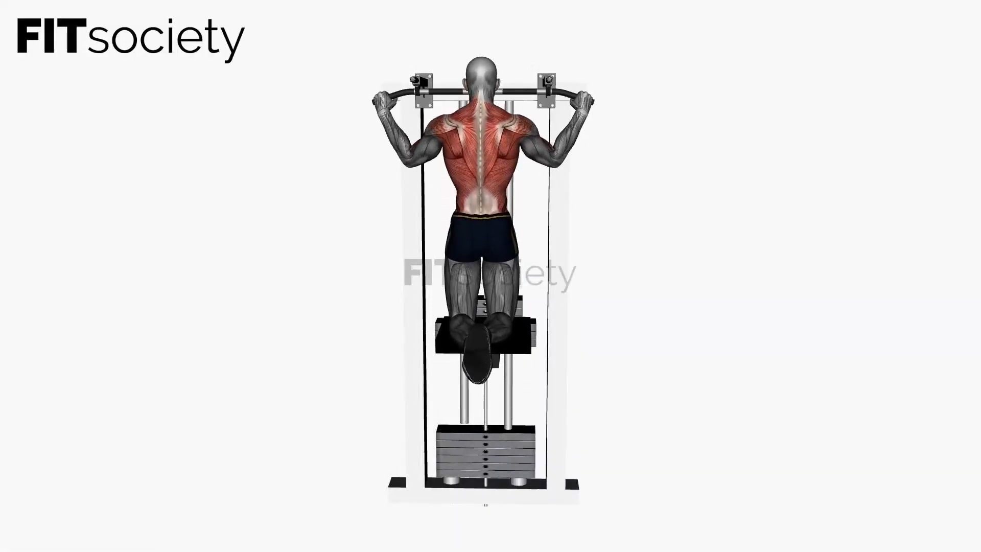 Assisted Pull-Up – Wide Grip