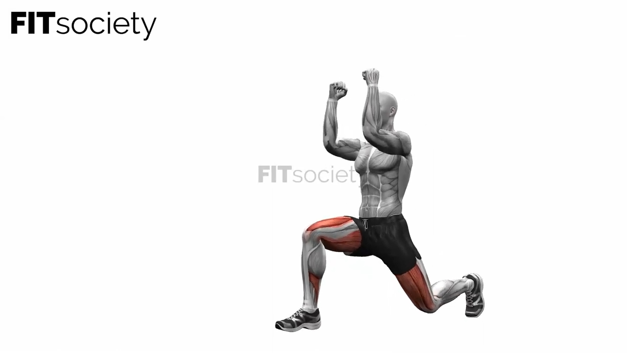 Lunge Pulses Bodyweight