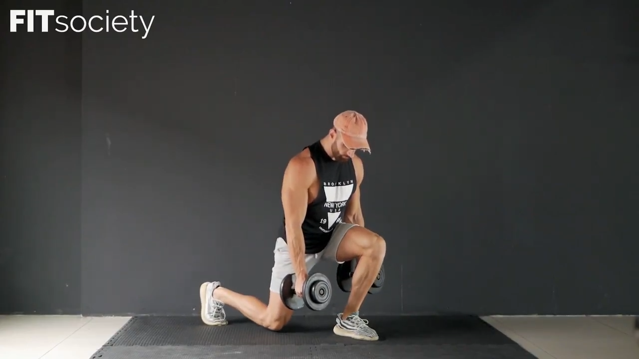 Dumbbell Split Squats