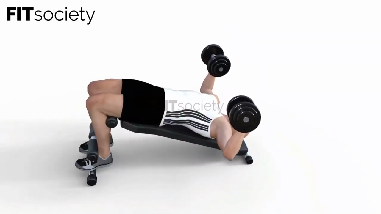 Decline Dumbbell Press