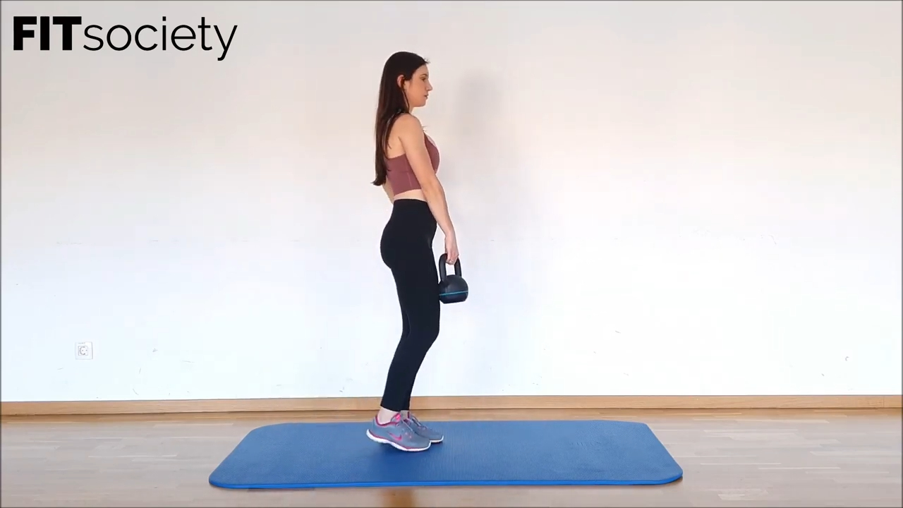 Kettlebell Single Leg Romanian Deadlift