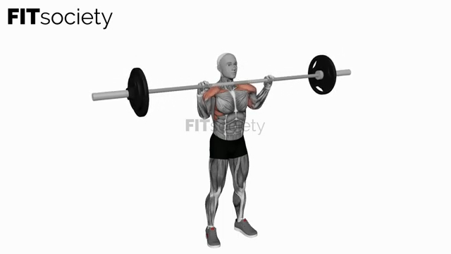 Barbell Standing Shoulder Press