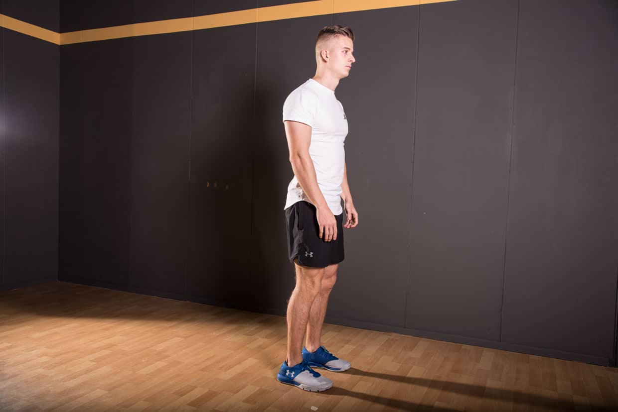 In-Out Squat Jump