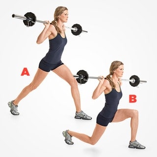 Barbell Split Squat