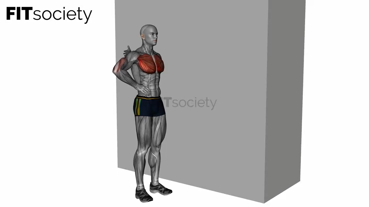 Standing One Arm Chest Stretch