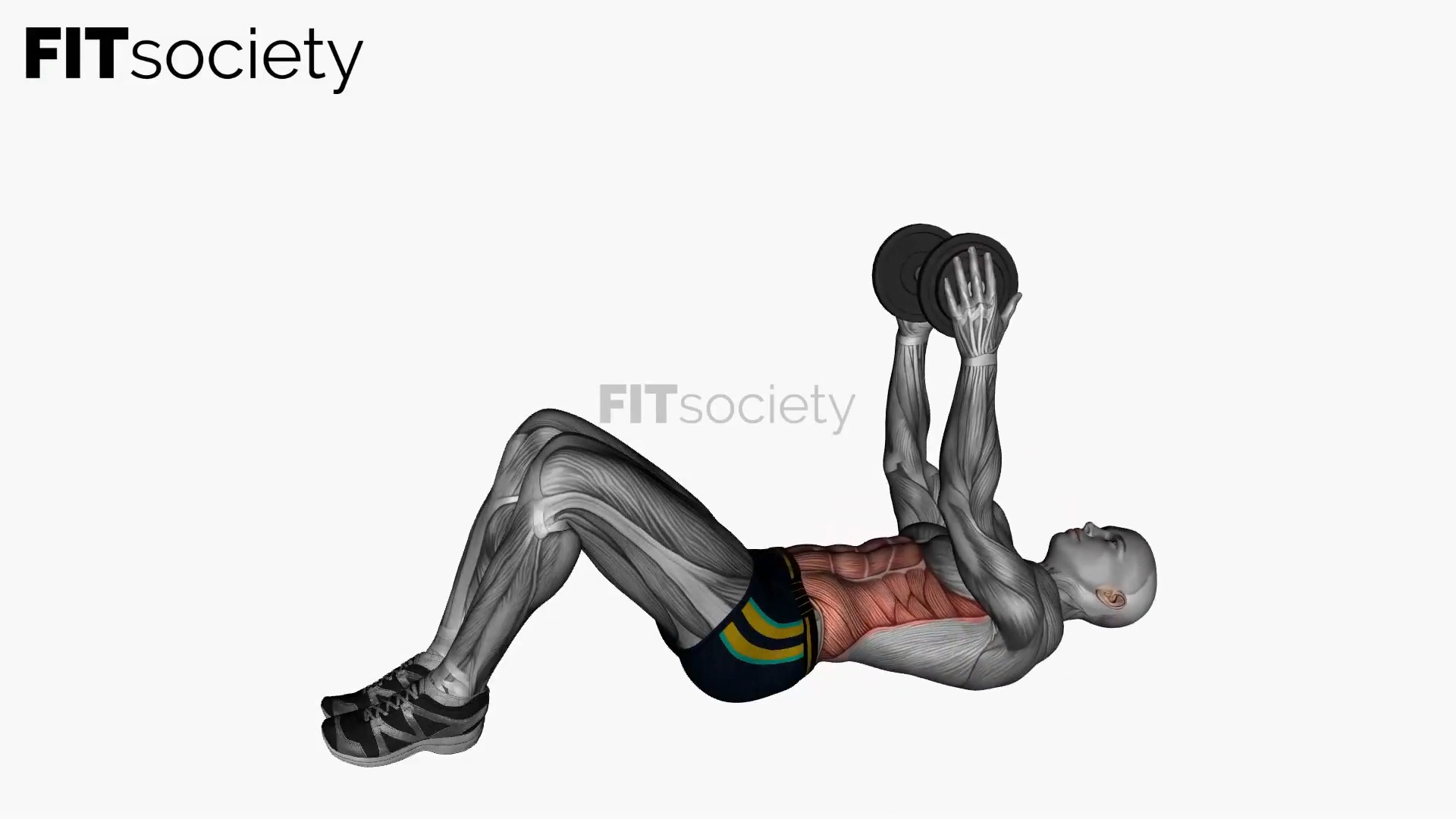 Dumbbell Ab Crunch