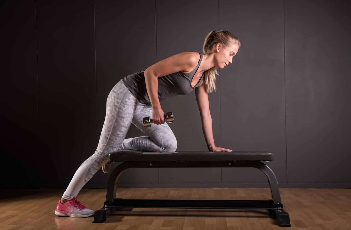 Extension triceps avec haltère