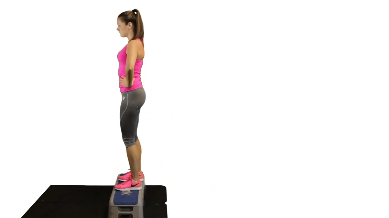 Reverse Lunges vom Step