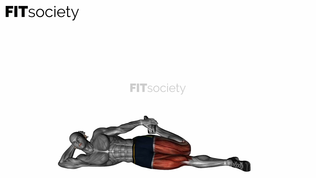 Lying Side Quadriceps Stretch