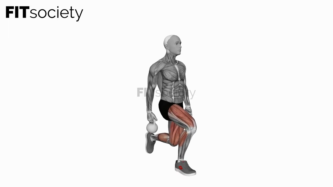 Kettlebell Split Squat
