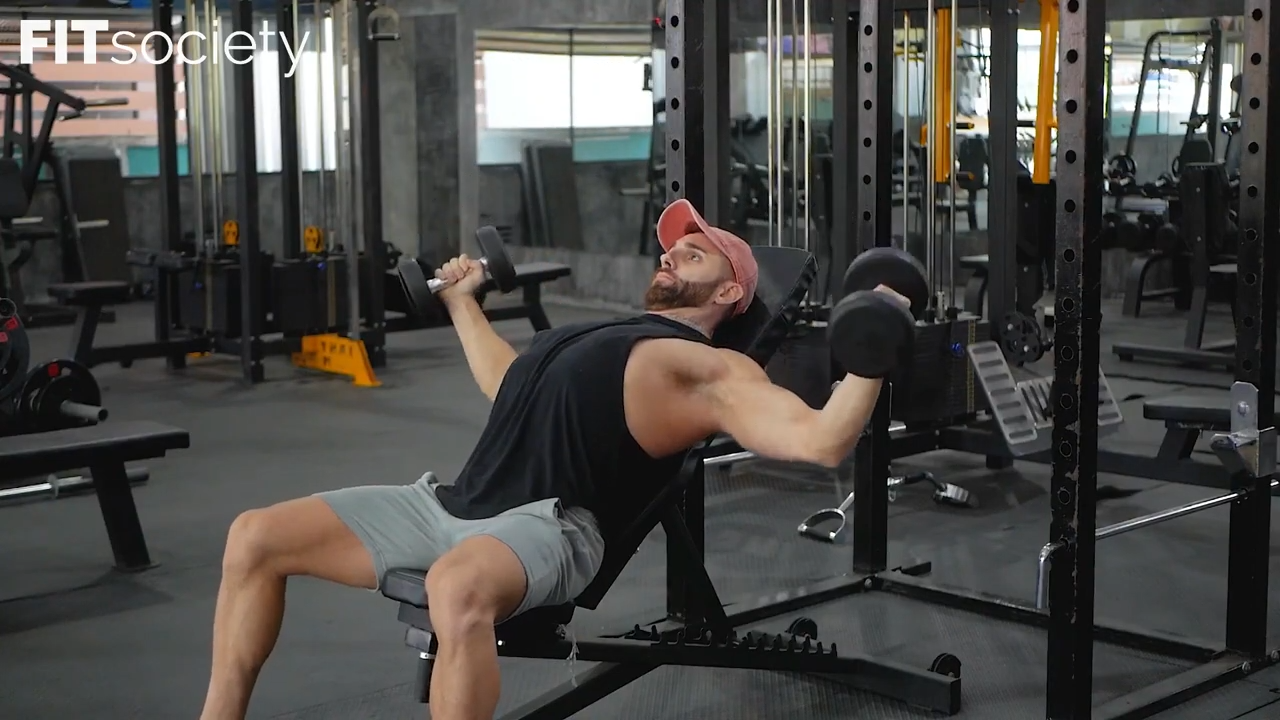 Incline Dumbbell Fly