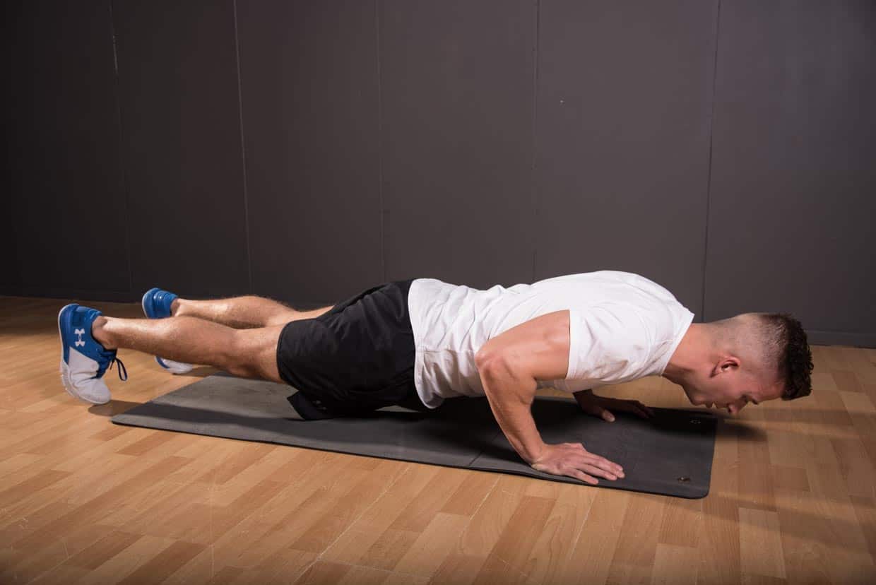 Flexiones con palmada